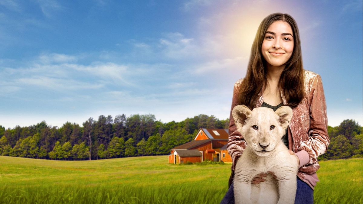 Лена и львёнок