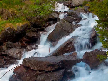 Водопад Саент