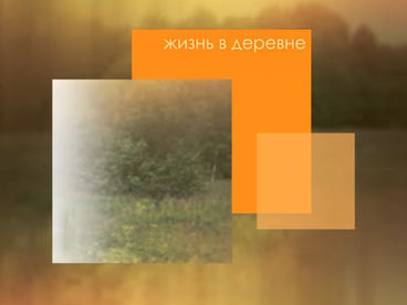 Жизнь в деревне