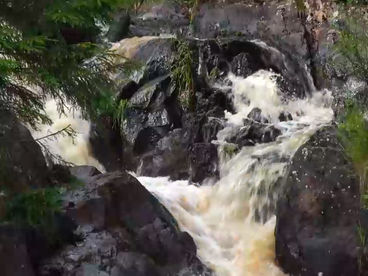 Водопад Ахвенкоски
