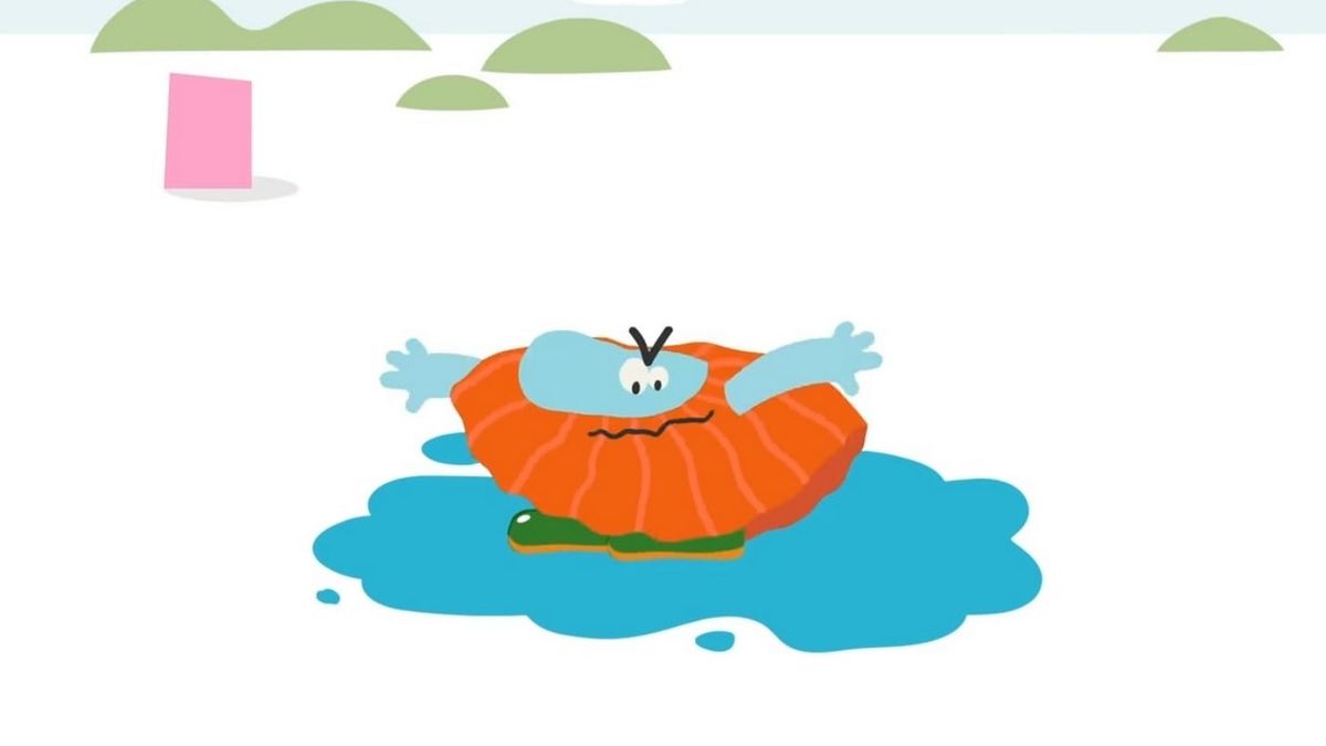 Букварь. Буква «Хлюп»