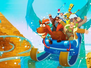 Три богатыря и принцесса Египта