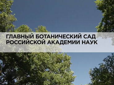 Главный Ботанический сад российской академии наук