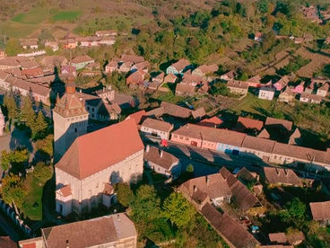 Старый город Сашиз, Румыния Старый город Сашиз, Румыния
