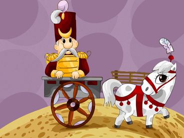 Пони бегает по кругу Пони бегает по кругу