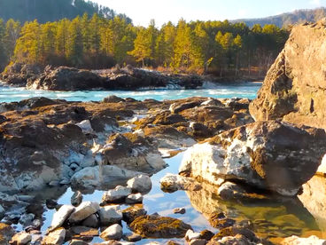 Морозное утро Морозное утро