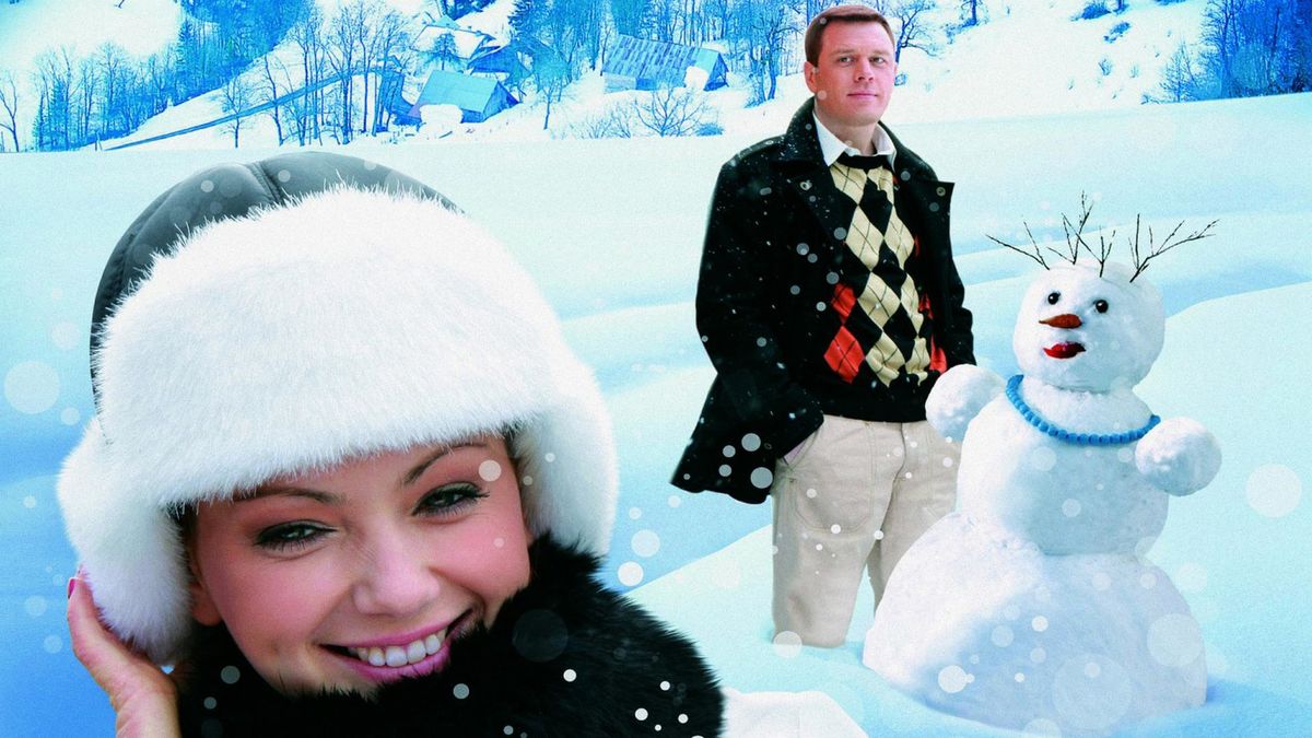 Колье для снежной бабы