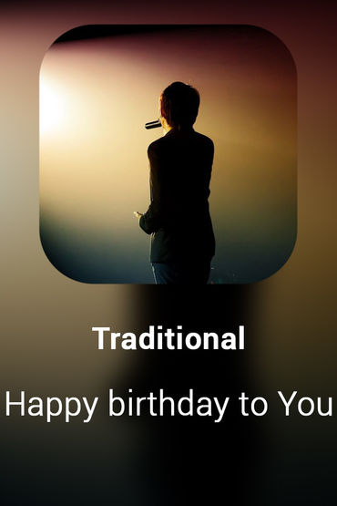 Happy birthday to You