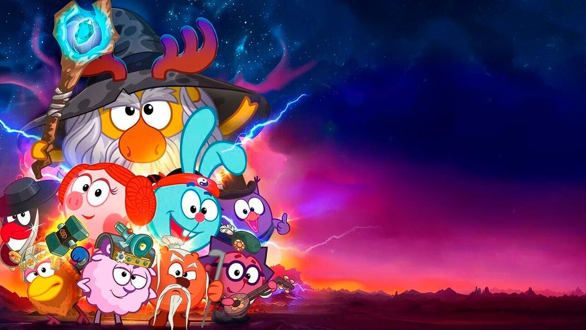 Смешарики снимают кино