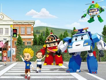 Робокар Поли. Дорожная безопасность с Поли