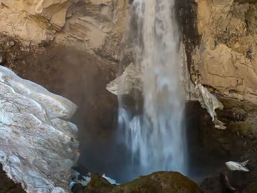 Водопад Кызылкол Водопад Кызылкол