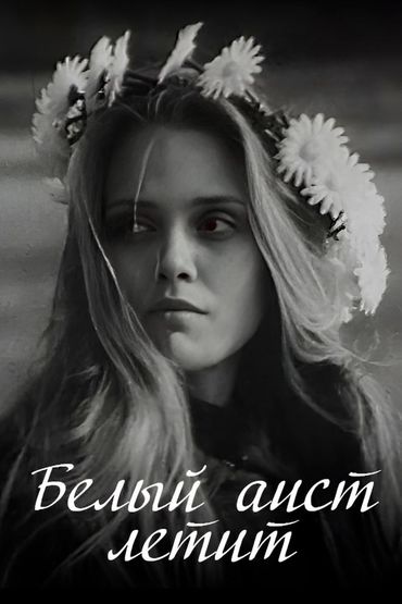 Белый аист летит