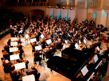 Борис Березовский (фортепиано). Национальный филармонический оркестр России, дирижёр Константин Хватынец. Концертный зал им. П.И. Чайковского