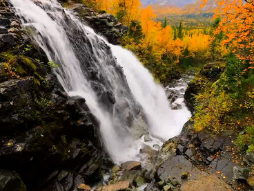 Водопад на реке Рисйок Водопад на реке Рисйок