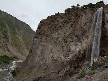 Водопад Азау, Кавказ Водопад Азау, Кавказ