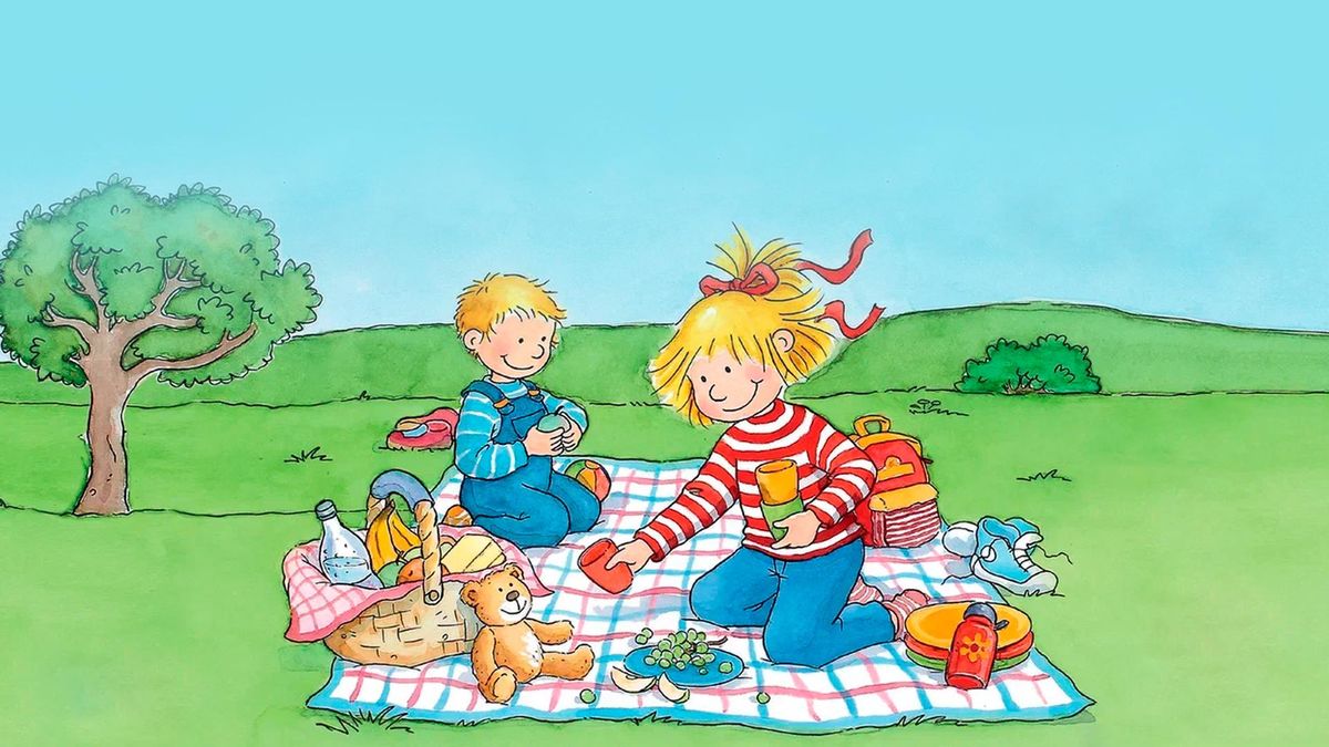 Конни едет на пикник