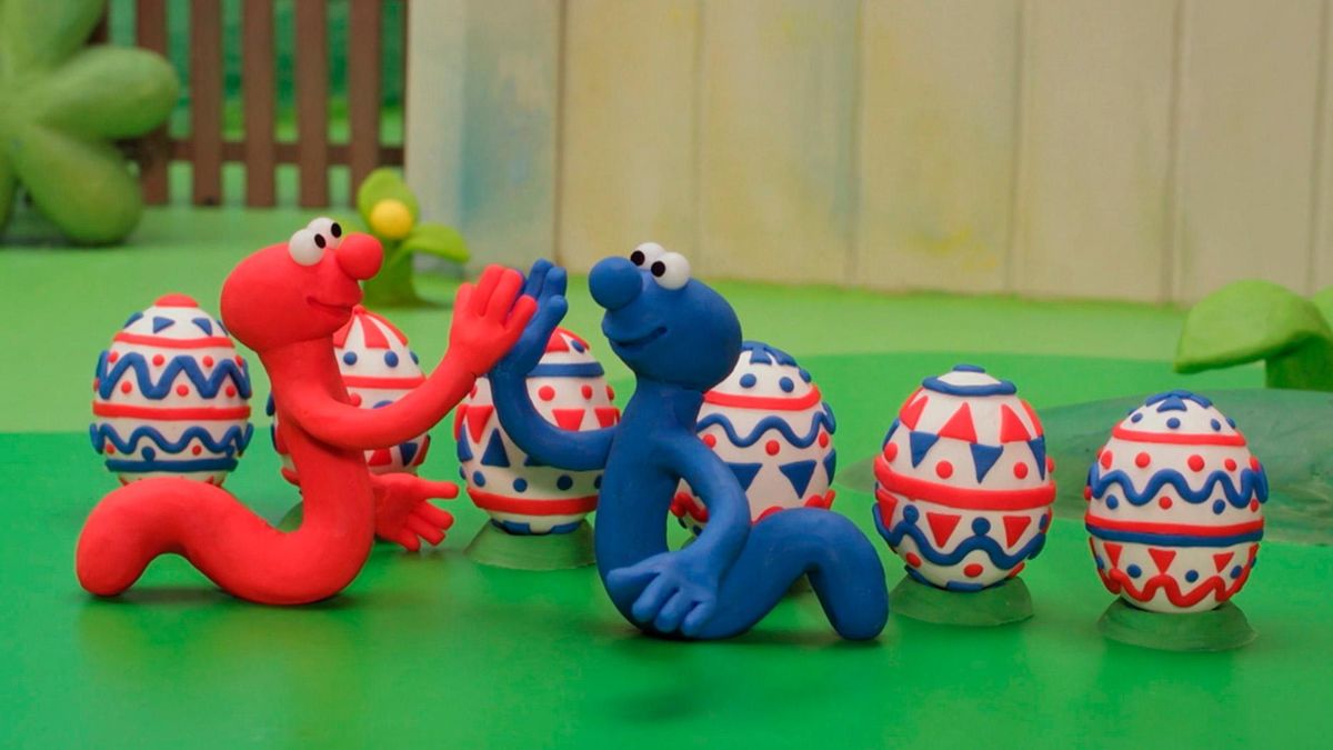 Маленькие дождевые черви