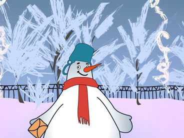 Снеговик-почтовик Снеговик-почтовик