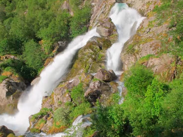 Водопад Клейвафоссен Водопад Клейвафоссен
