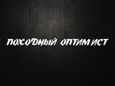 Приключения оптимиста