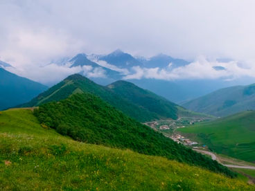 Тучи в горах Тучи в горах