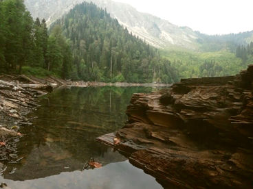 Озеро Малая Рица Озеро Малая Рица