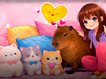 Меня зовут Бьянка. Бьянка и Капибара