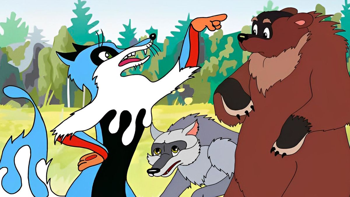 Крашеный лис