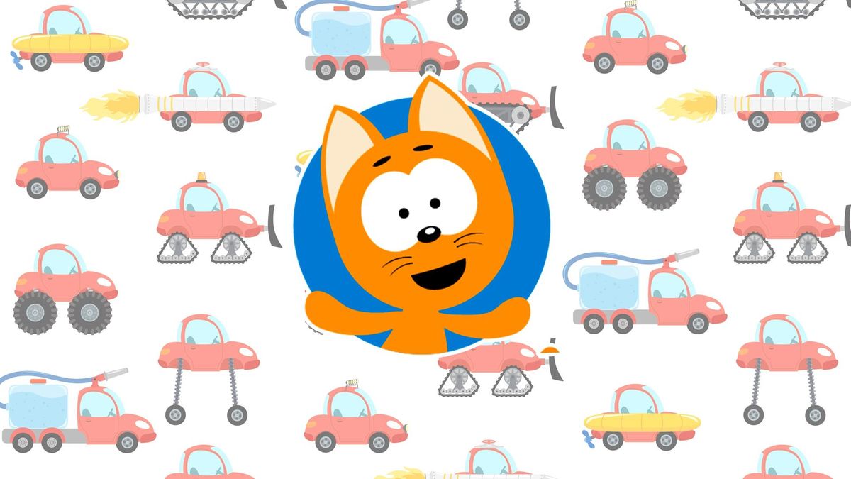 Котёнок и волшебный гараж