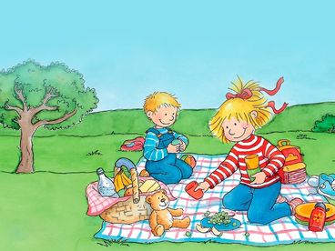 Конни едет на пикник