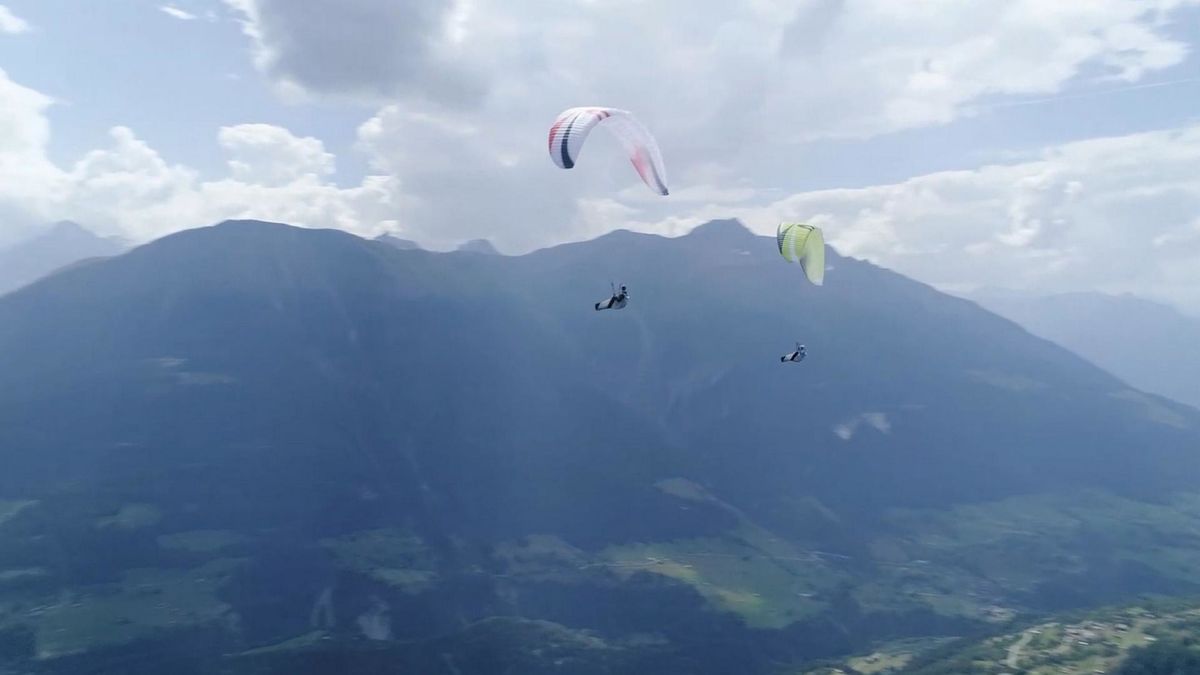 Пролетая над Альпами