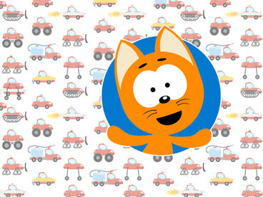 Котёнок и автомойка