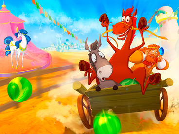 Конь Юлий и большие скачки