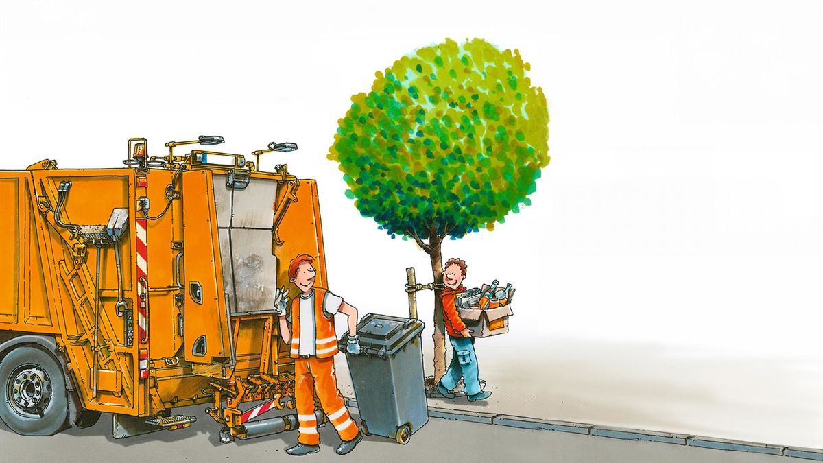 Водитель мусоровоза