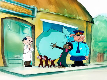 Обезьянки и грабители